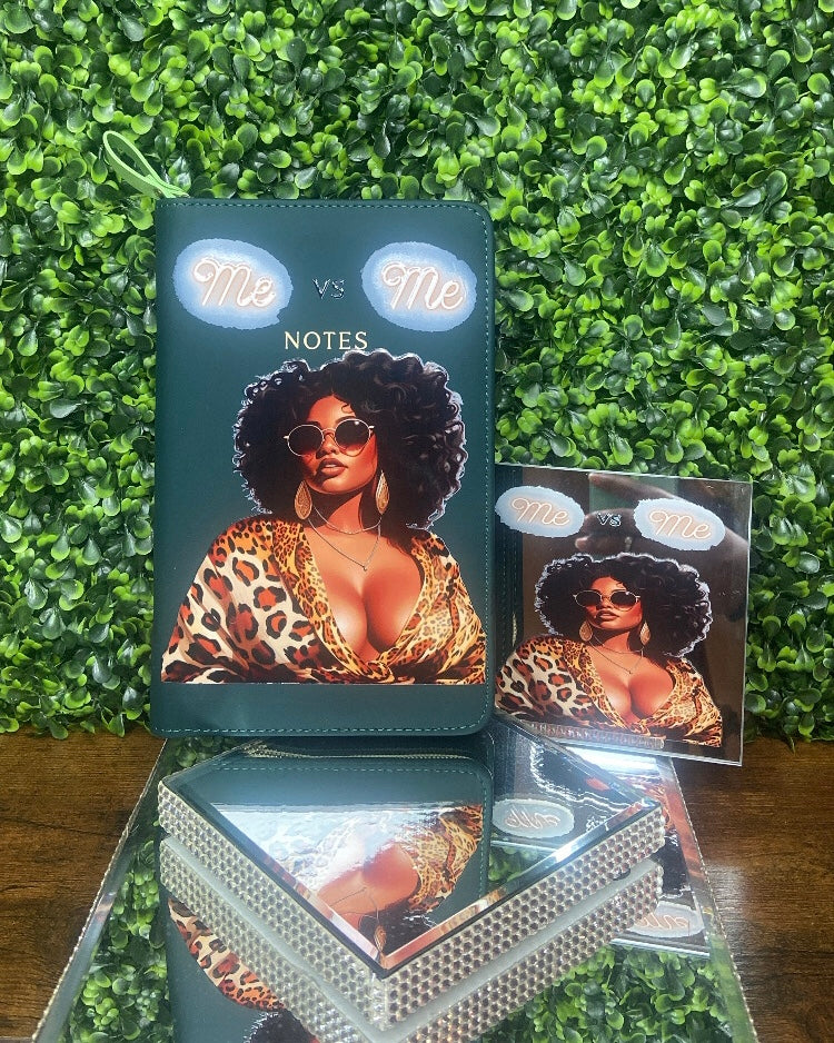 “Me vs Me” Journal & Decor Set