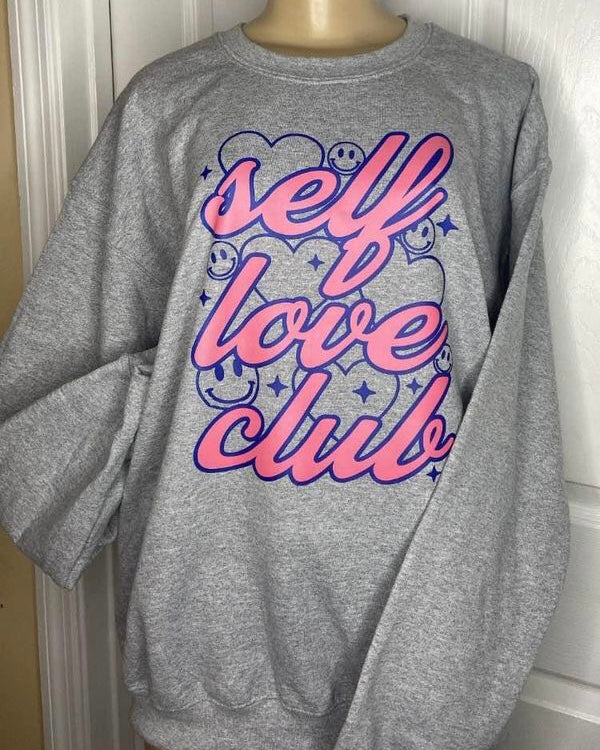 “Self Love Club” Crewneck Sweatshirt