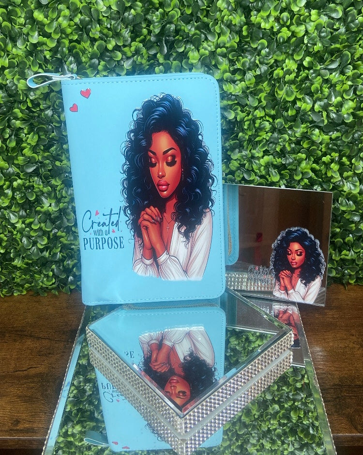 “Created With A Purpose” Journal & Decor Set