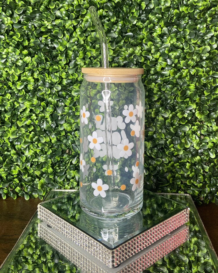 "Self Love Juice" Glass Tumbler