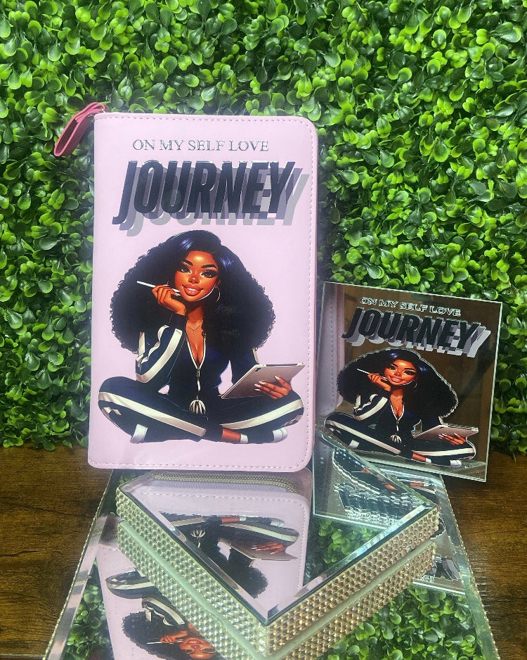 “Self Love Journey” Journal & Decor Set