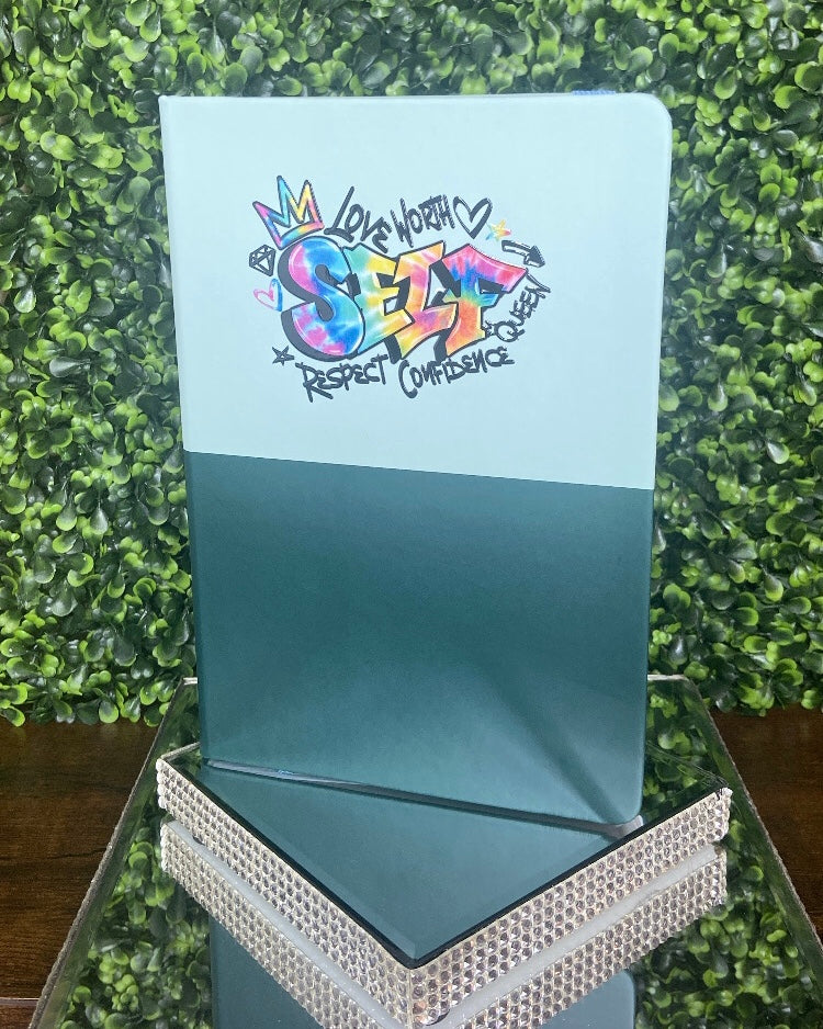 “Self Worth” Color Block Journal & Decor Set
