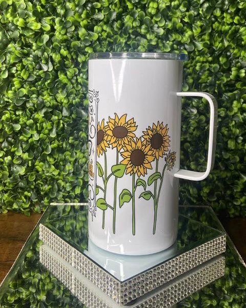 "Bee Kind Bee Positive" Tumbler