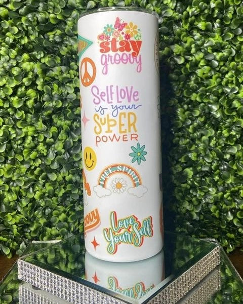 “Positive Vibes Only” Tumbler