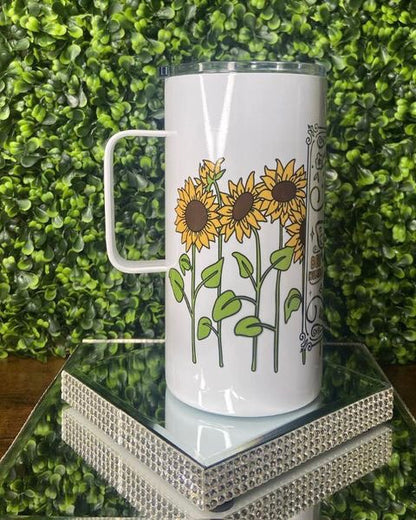 "Bee Kind Bee Positive" Tumbler