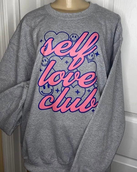 “Self Love Club” Crewneck Sweatshirt