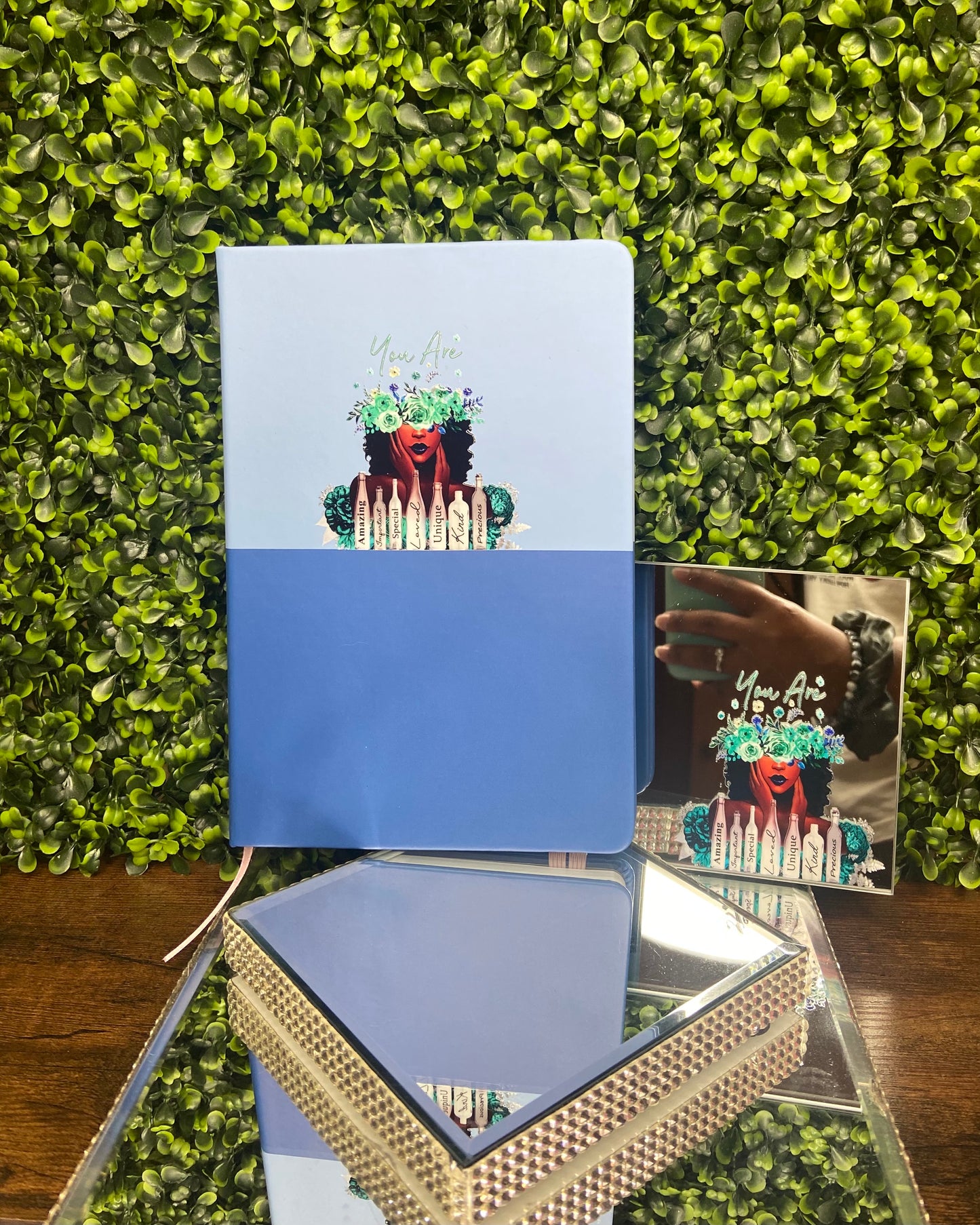 “You Are” Color Block Journal & Decor Set