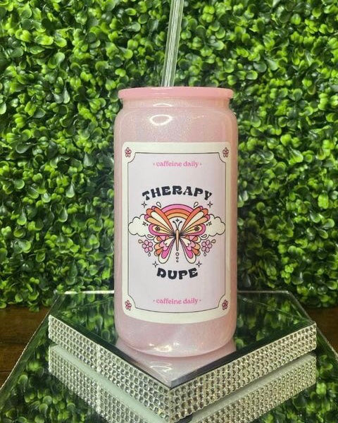 “Therapy Dupe” Tumbler