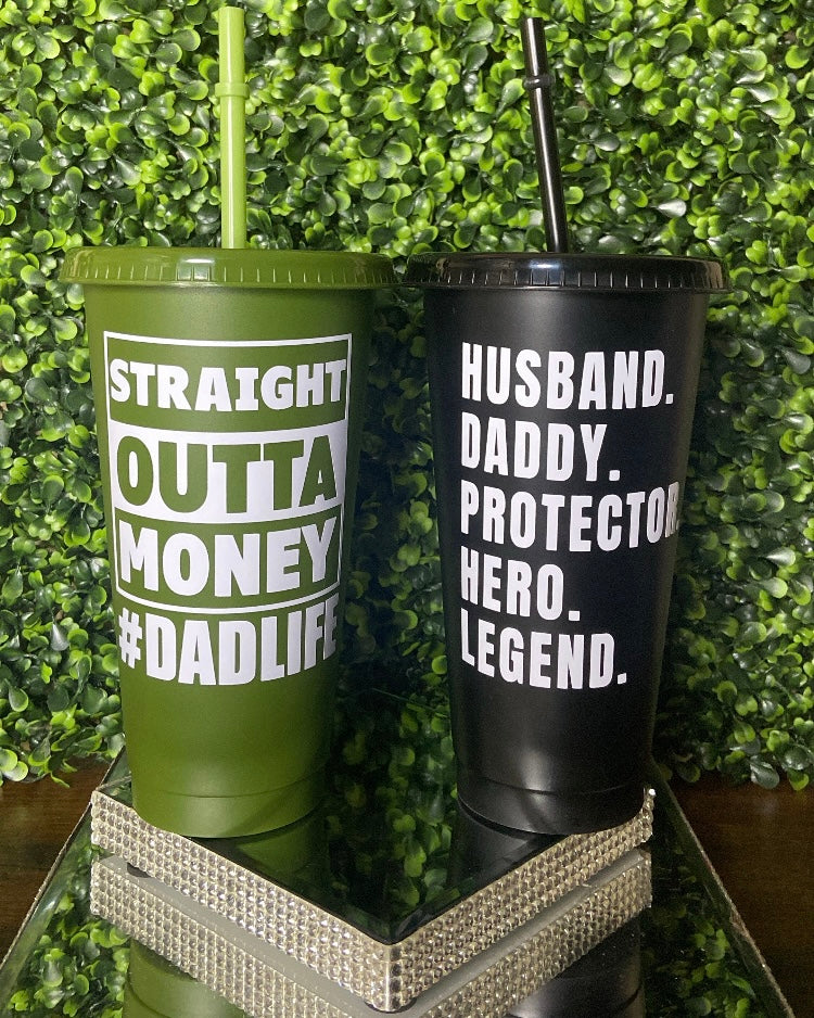 “Straight Outta Money” Tumbler
