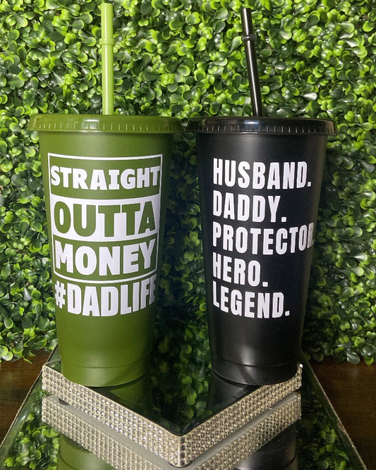 “Straight Outta Money” Tumbler