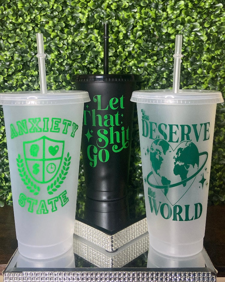 Mental Health Themed Tumblers