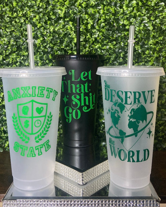 Mental Health Themed Tumblers