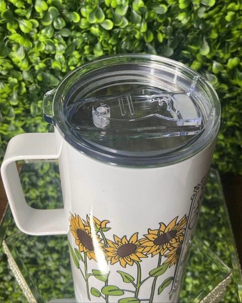 "Bee Kind Bee Positive" Tumbler