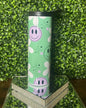 Purple Smiley Face Tumbler