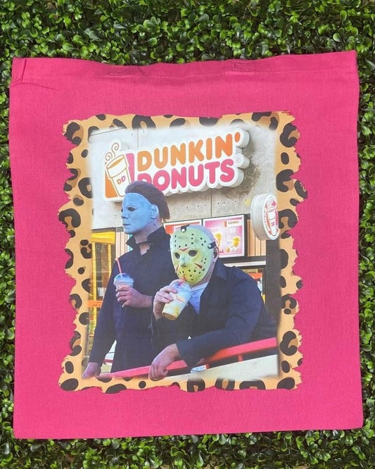 "Dunkin' Donuts" Canvas Tote Bag