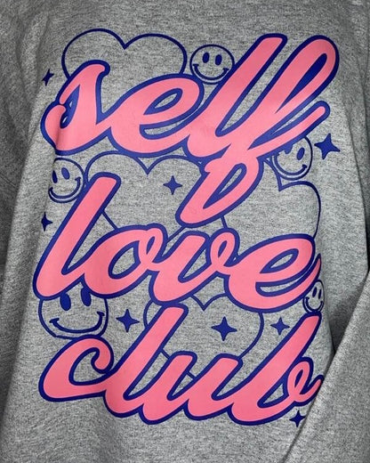 “Self Love Club” Crewneck Sweatshirt
