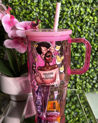 “Created With A Purpose” Tumbler