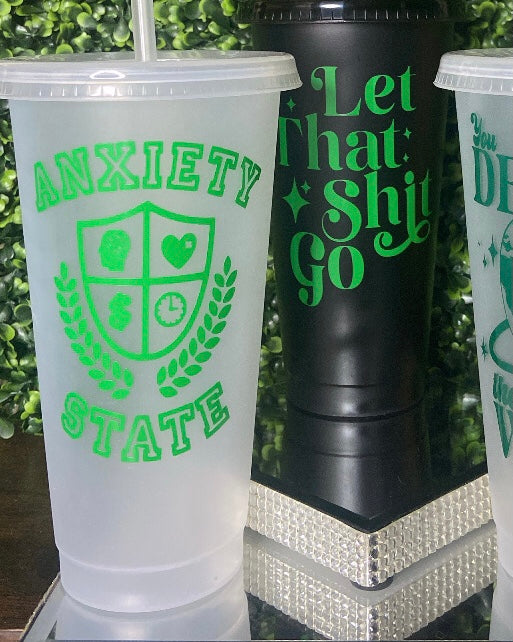Mental Health Themed Tumblers