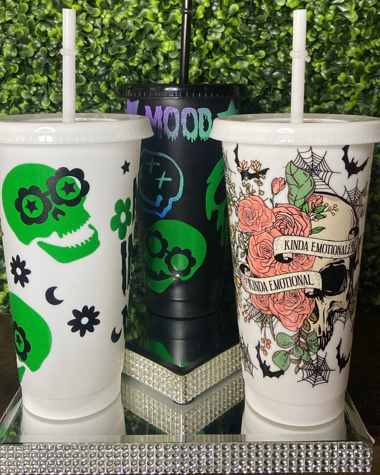 “Not in the Mood/Sensitive Savage” Tumbler