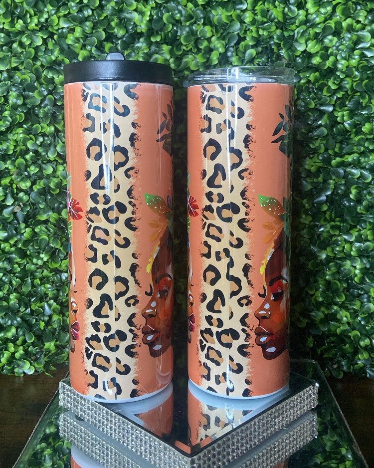Black Women Tumbler