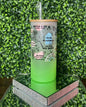 “Daily Reminders” Frosted Can Glass Tumbler