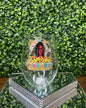 "You Are" Wine Stem Glass