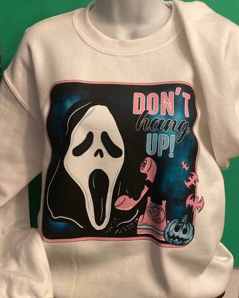 "Don't Hang Up" Ghostface Sweatshirt