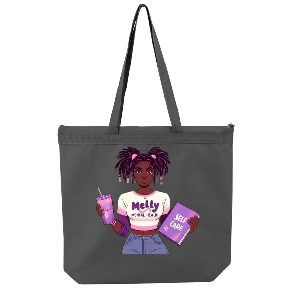 Melly Mental Health Self-Care Tote