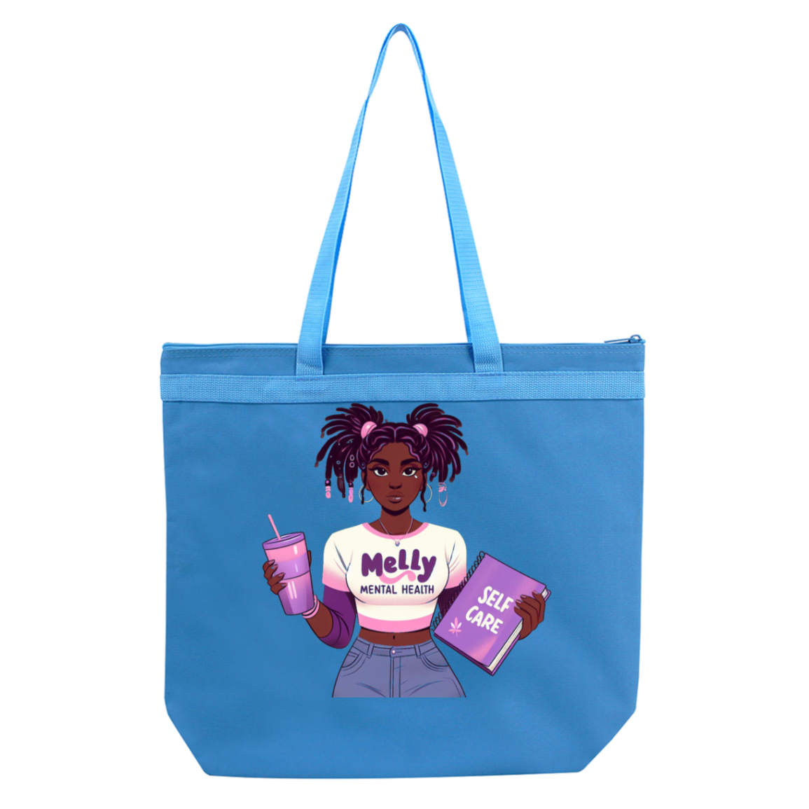 Melly Mental Health Self-Care Tote