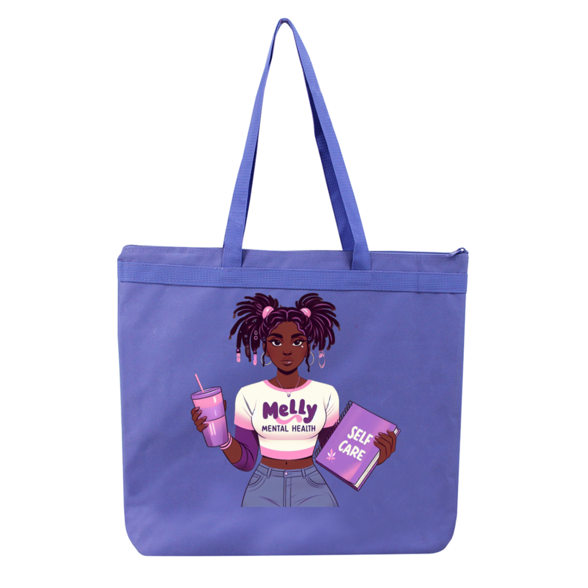 Melly Mental Health Self-Care Tote
