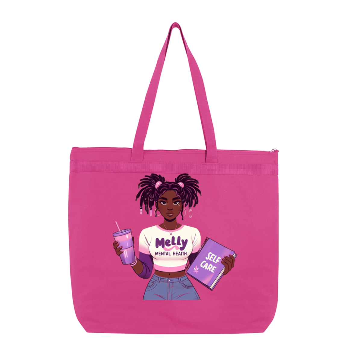 Melly Mental Health Self-Care Tote