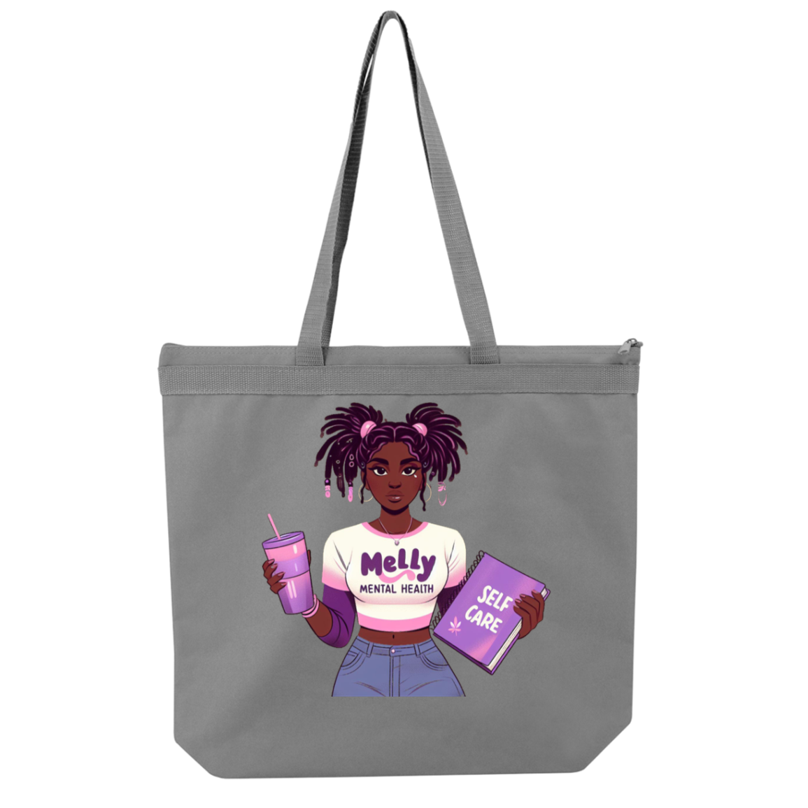 Melly Mental Health Self-Care Tote