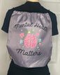 “Mental Health Matters” Drawstring Backpack