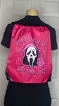 “Fuck Around and Find Out” Drawstring Backpack