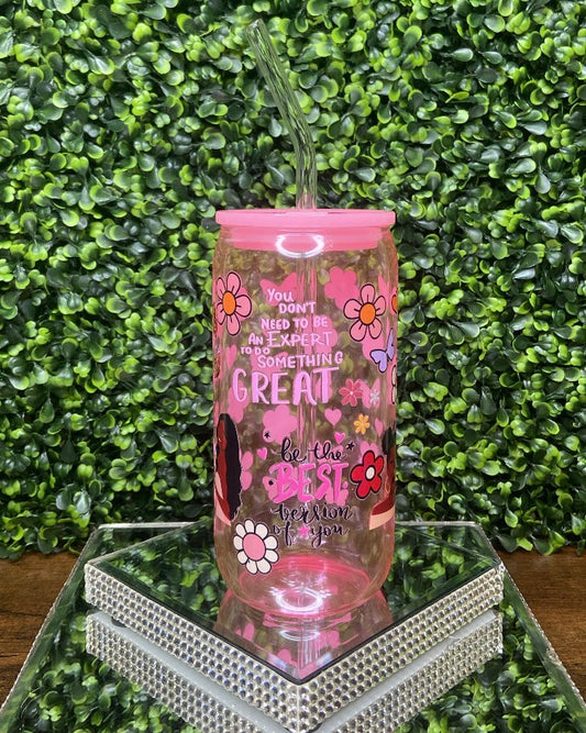 “You Don’t Need To Be An Expert” Glass Tumbler
