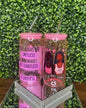 “Besties 4life” Glass Tumbler (Only 1 Left)