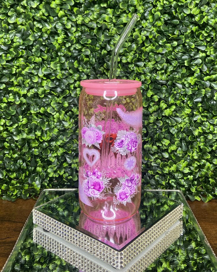 “You Are Amazing” Glass Tumbler