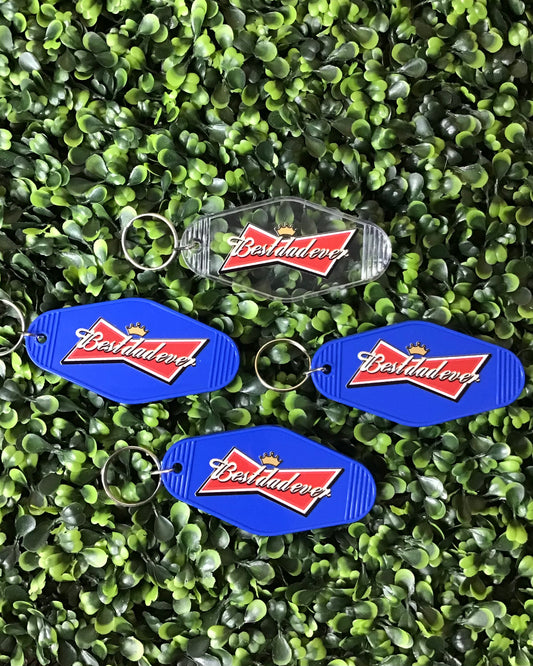 “Best Dad Ever” Keychain