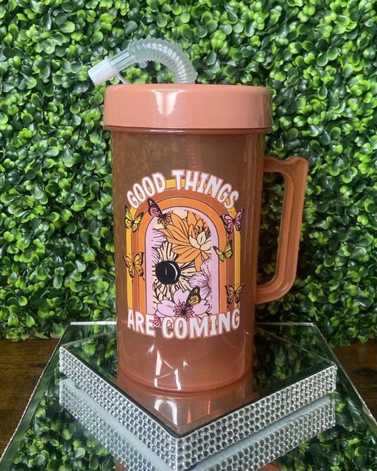 "Good Things Are Coming" Jumbo Jug Tumbler